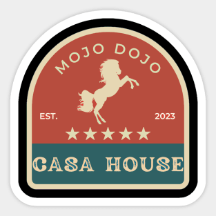 Mojo Dojo Horse Sticker